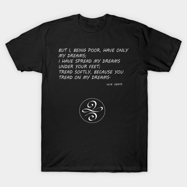 Yeats T-Shirt by Wonder design